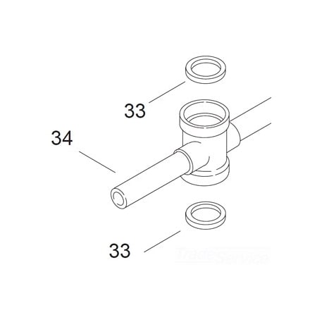Kohler Washer, 21/32 X 7/8 33031